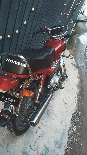 Honda CD 70 New bike For urgent for sale 1