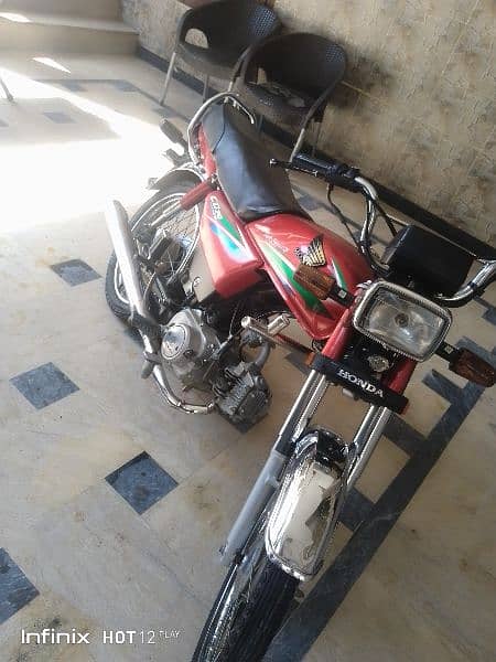 Honda CD 70 New bike For urgent for sale 2