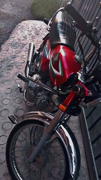 Honda CD 70 New bike For urgent for sale 4