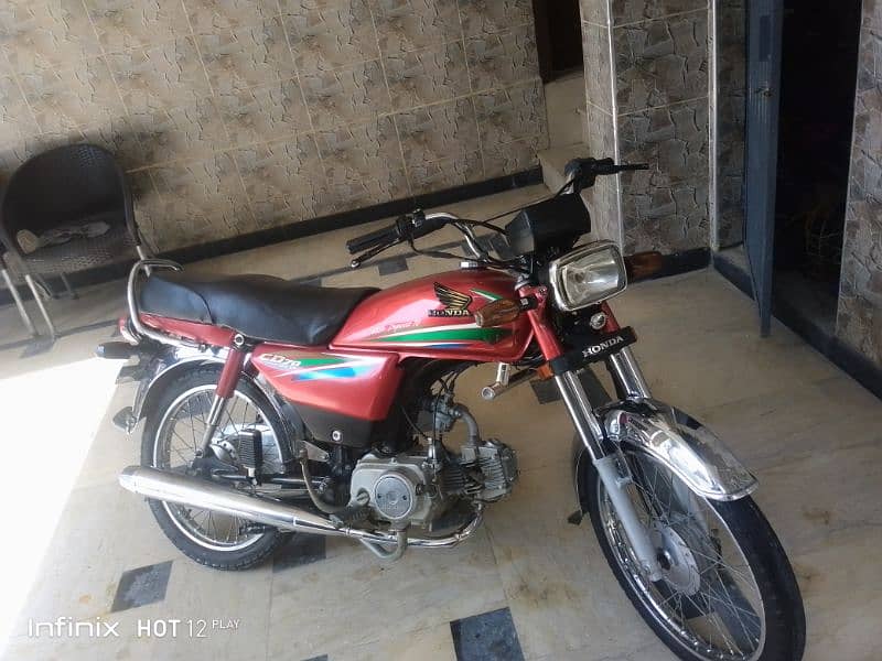 Honda CD 70 New bike For urgent for sale 5