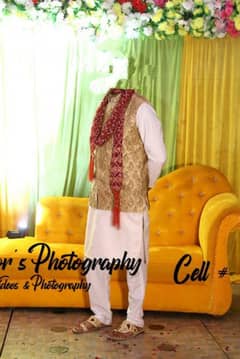 mehndi waistcoat