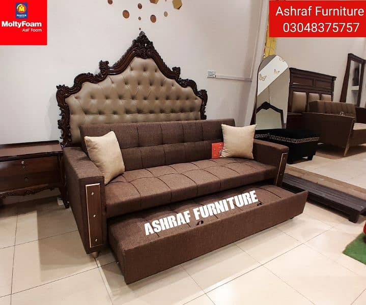 Sofa cum bed/Double cumbed/Sofa/L Shape/Combed/Double bed 0304-8375757 18