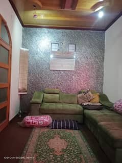 Gas Water Electricity . Full Furnished House 25 Feet Road