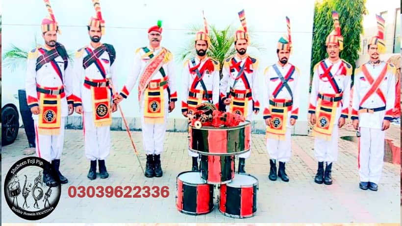 fauji Band Baja foji band/Dhool Barrat/Shadi/Mehndi service 4