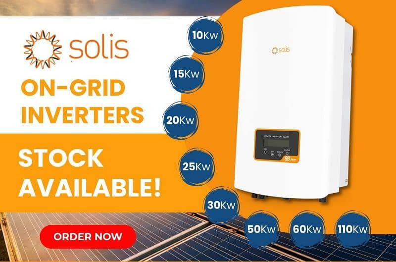 Solis ongrid and Hybrid inverters/Solar inverter for sale 1