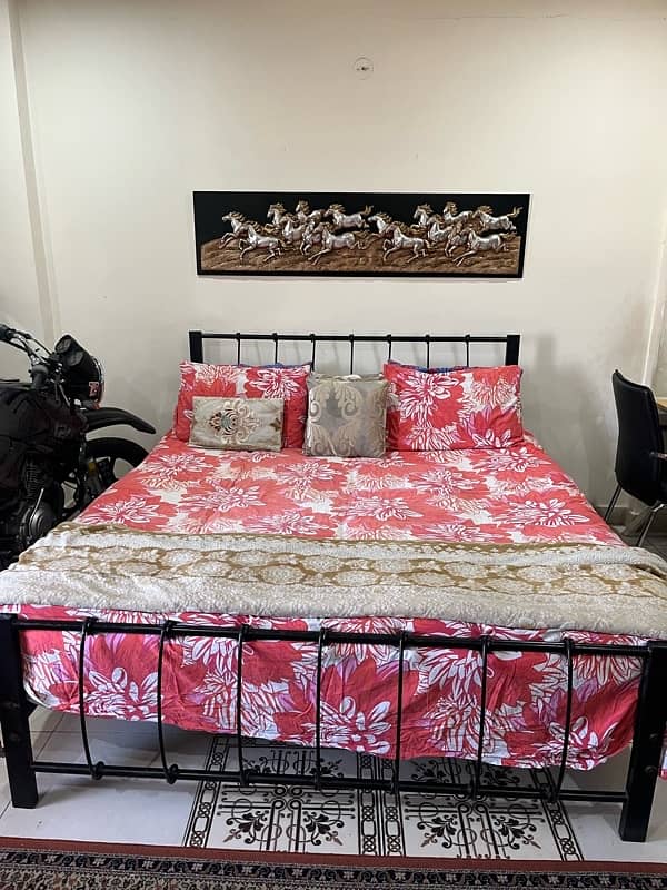 wrought iron bed set 3