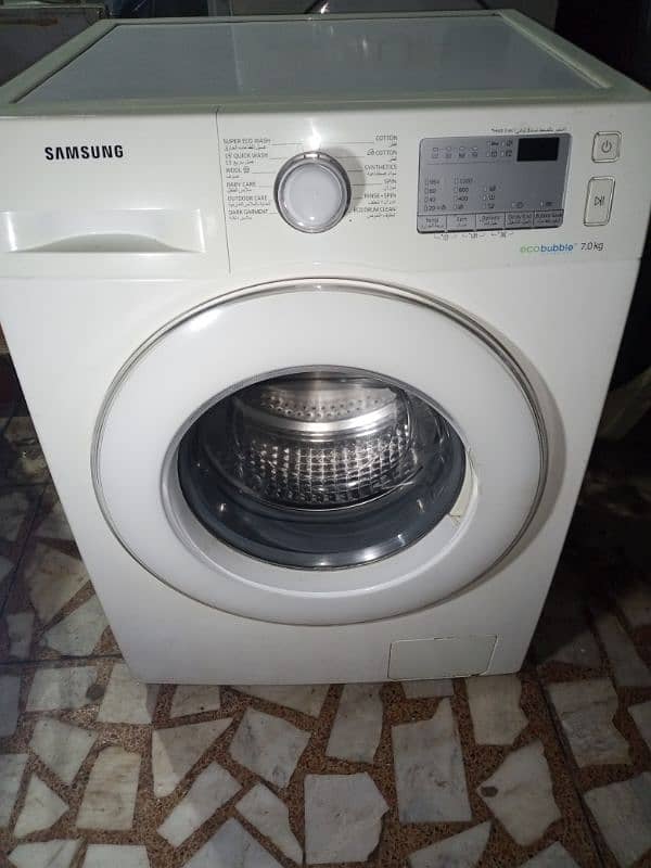 Samsung Front load 7 kg eco bubble 0