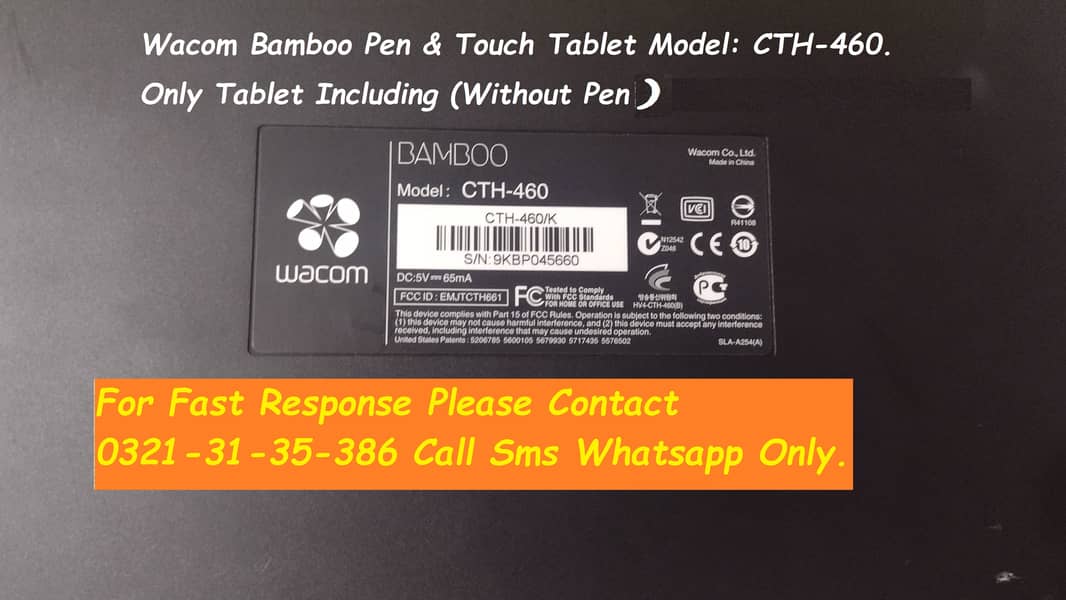 wacom bamboo tablet 4