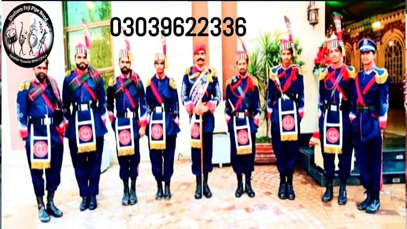 fauji Band Baja foji band/Dhool Barrat/Shadi/Mehndi service 1