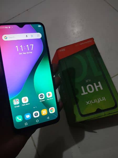 Infinix hot 10 play 2 gb ram 32gb memory 6