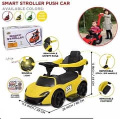 kid's stroller riding car