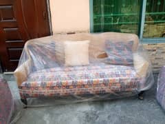 3 setr sofa with print velvet Luxury Look 0