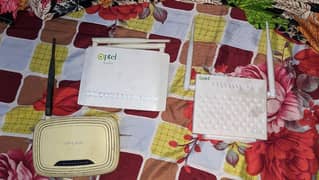 3 wifi routers / fiber / TP link + ptcl