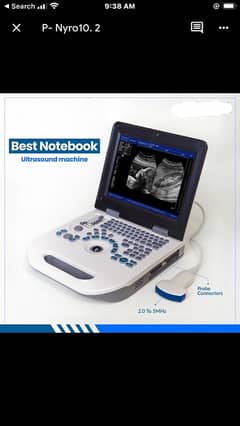 Brand New Novadex Nyro10 BW 12.1” LED Battery Operated Ultrasound