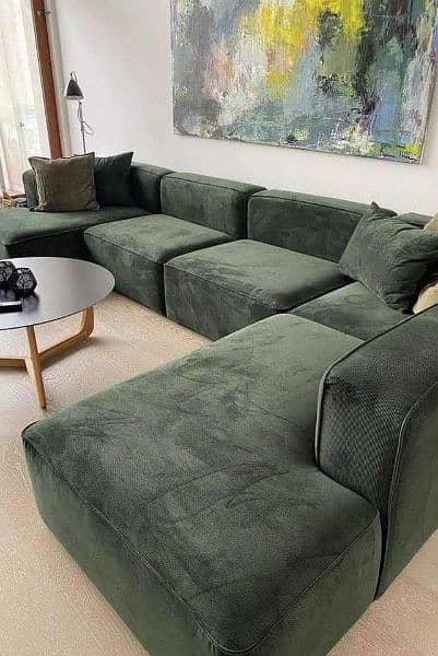 New sofa \ L shape sofa \ sofa Kambed \ sofa repairing \ cover change 2