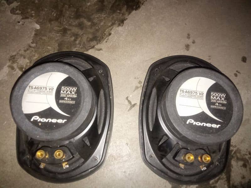 pioneer speakers exchange with mobile 10 day used 1