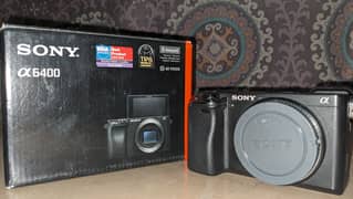 Sony a6400 with box 0