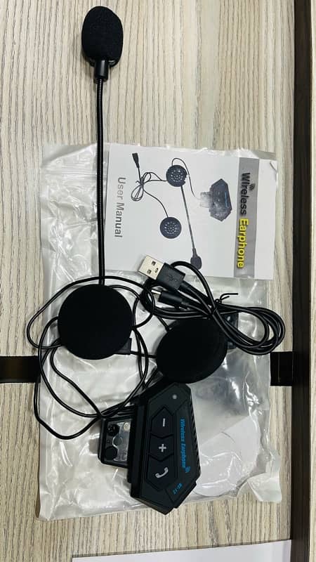 Wireless Bluetooth Earphone for Bike Helmets 2