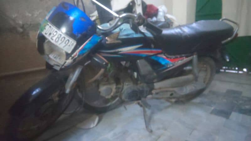 Honda 70 black colour 2