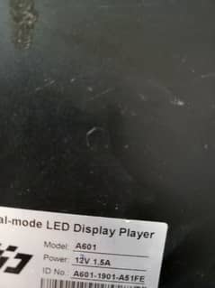 dual mode led display player