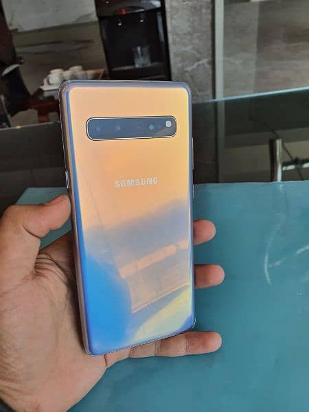 galaxy s10 5g 8/256 clear/approved 6