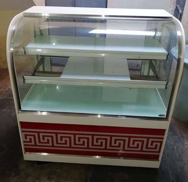 Display Counter with Heating System & Lighting System 2