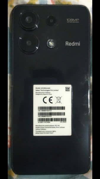 Redmi Note 13 Mid Night Black 1