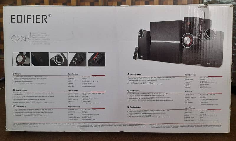 Edifier Multimedia Speakers with Heavy Subwoffer + External Amplifier 1