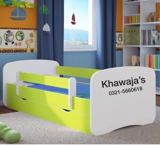 Deco paint single bed ( khawaja’s interior Fix price workshop 1