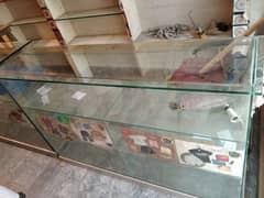 Glass tables for garments shop 0