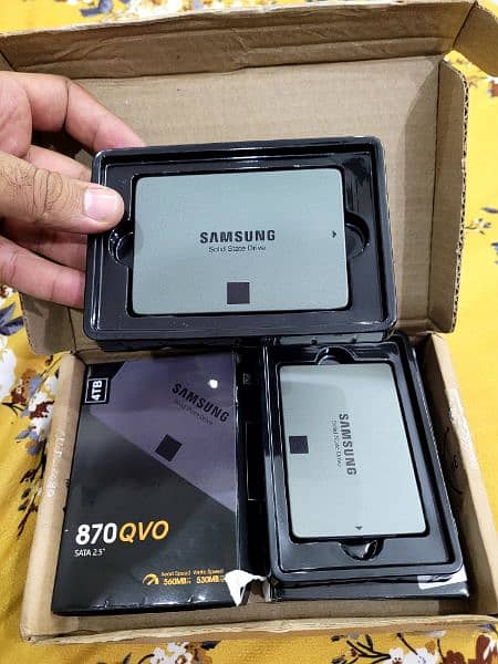 Samsung 4TB 2TB SSD V-NAND 870 QVO SSD laptop computer ssd 3