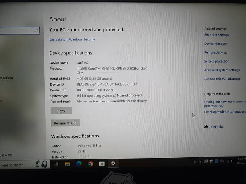 Dell Latitude E7450 Core i5-5th Gen Backlit Keyboard 4