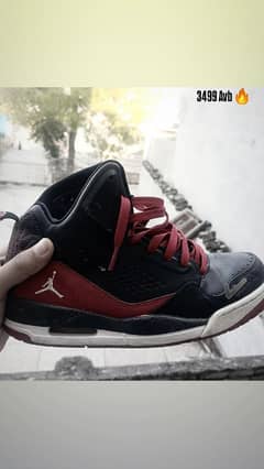 Nike Jordan Retro's Black And Red UK Edition