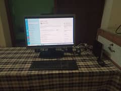 hp mini pc with led 24 inch