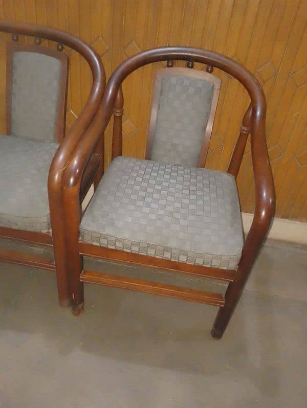 4 seat china sofa set wooden frame 3