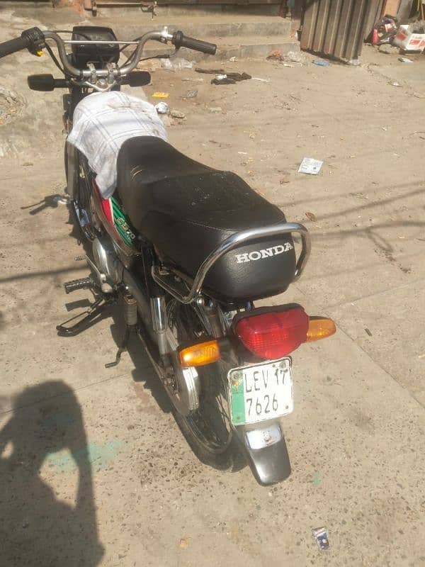 Honda cd 70 17 model lush condition 3