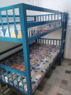 King size strong Iron Bunker Bed (without mattress) 0