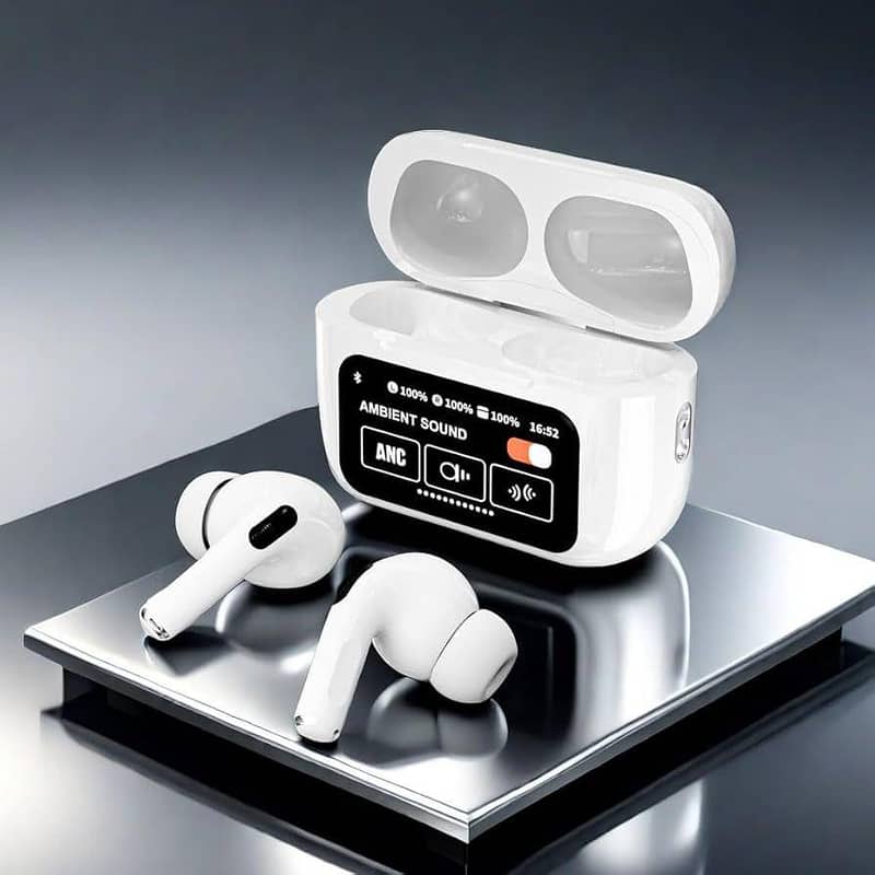 A9 PRO Anc Earbuds The Latest Anc+Enc Smart Screen Style with Multipl 0