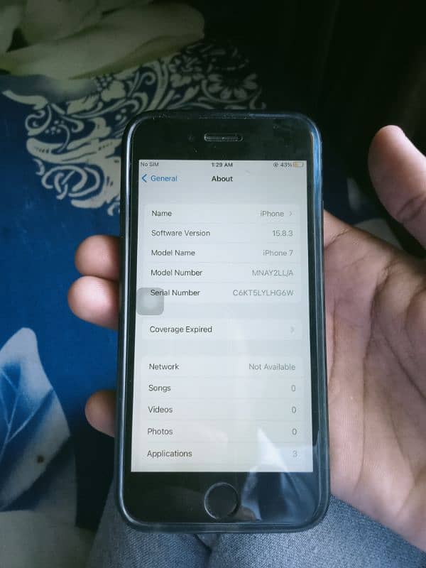 I phone 7 urgent sale good condition 2