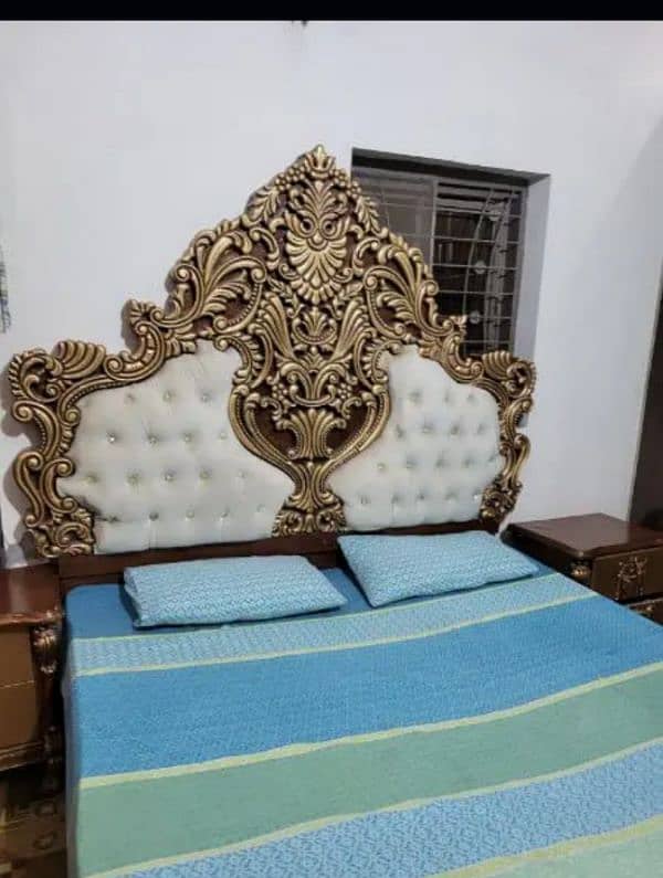 king bed set with dressing table without matters 1