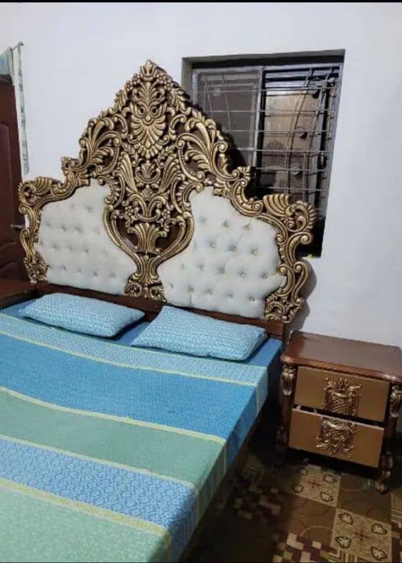 king bed set with dressing table without matters 5