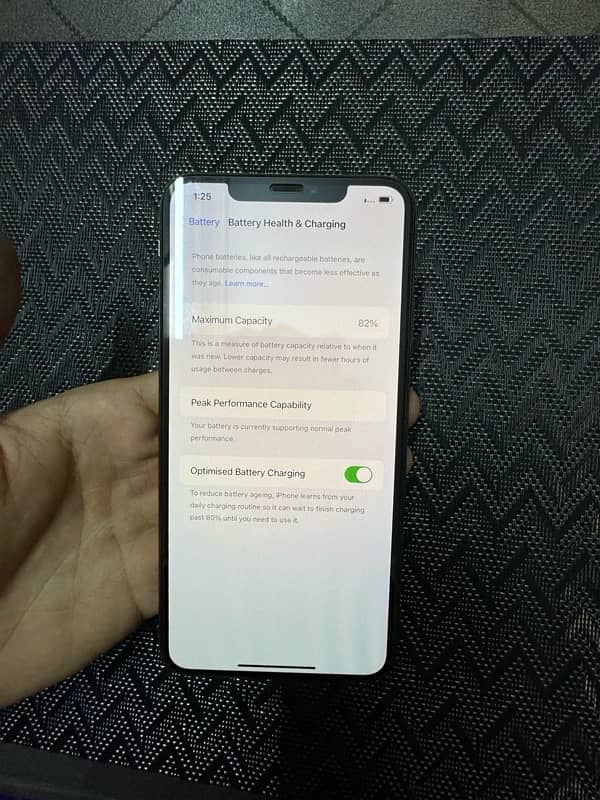 Iphone Xs Max 64gb PTA with box 5