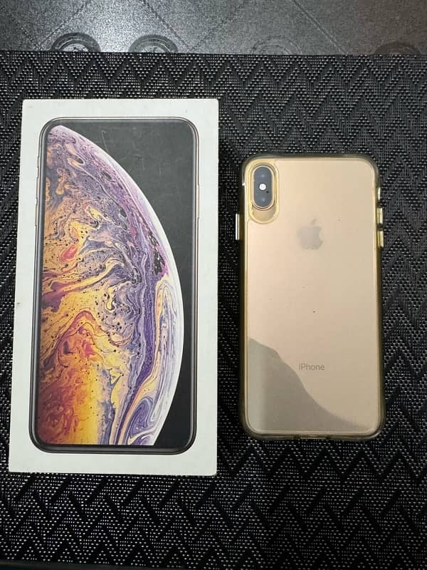 Iphone Xs Max 64gb PTA with box 6