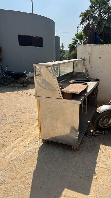 Brickoven Pizza FastFood Cart 2