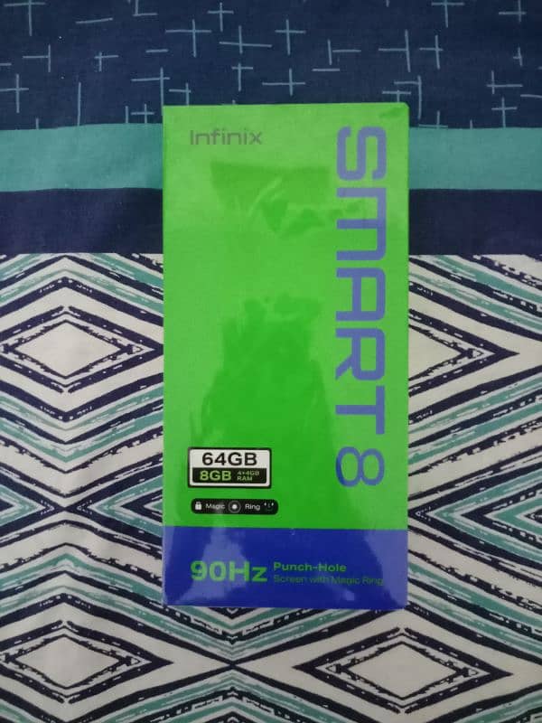 infinix smart 8 box pack 0