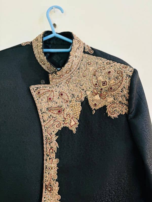 Bridal Sherwani of Groom with Kulha 1