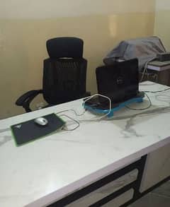 1 Chair 1 Table 2 sofa office furniture for sale