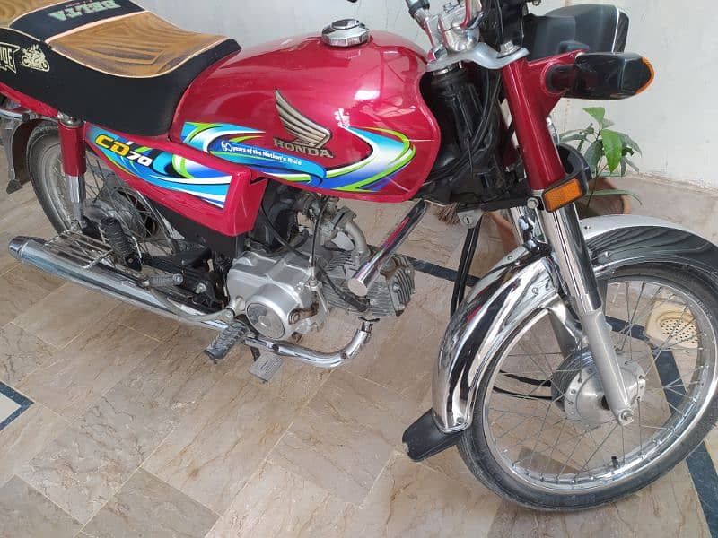 Honda CD 70 2024 model 1