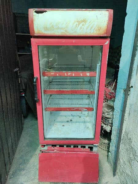 coca cola freezer 1