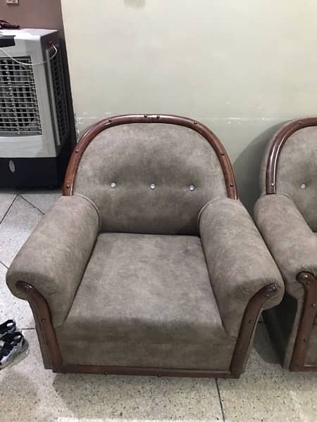 sofa set 5 seater in good condition for sale 3